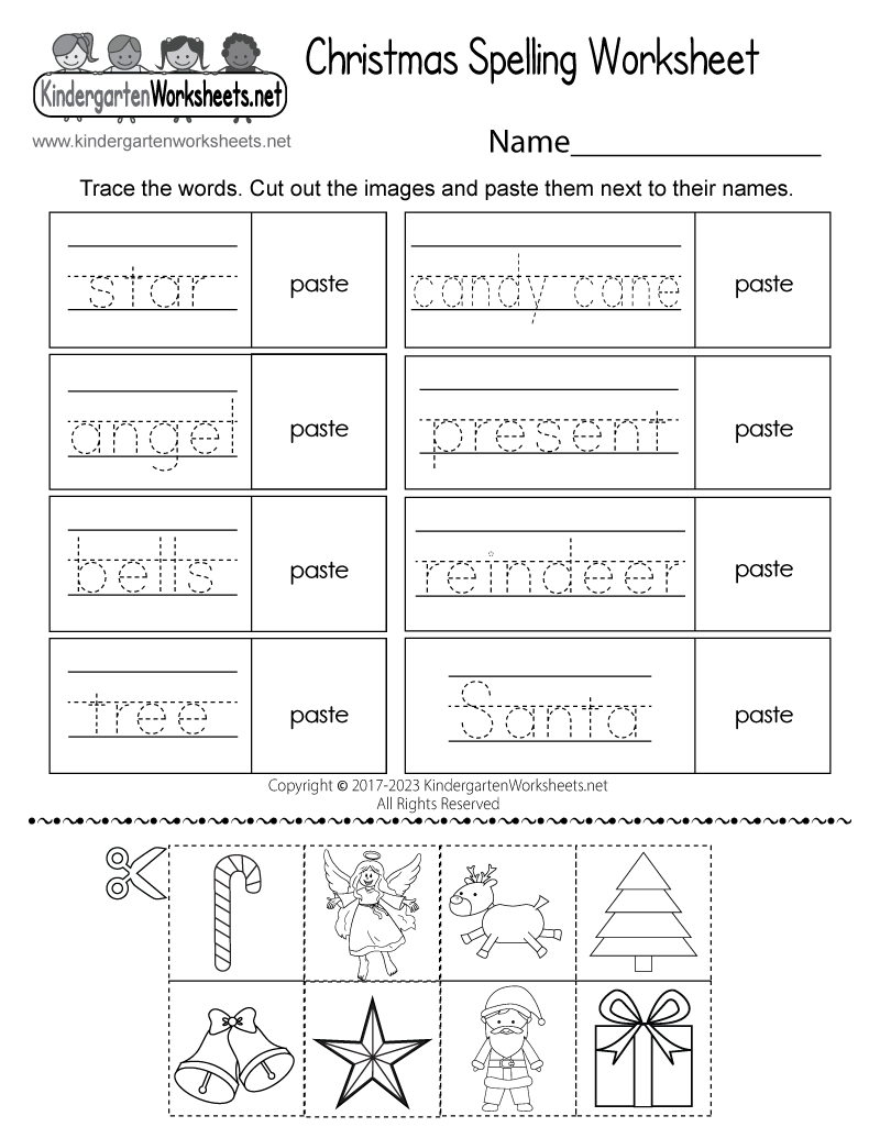 christmas worksheets kindergarten writing Worksheets Site  New Template Printable Calendar Christmas