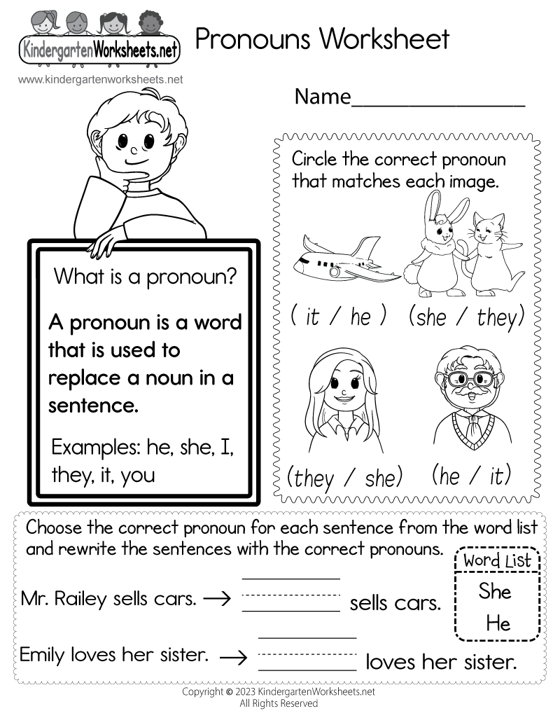 488 New preschool worksheet english 803 English Comprehension Worksheet   Free Kindergarten English Worksheet   