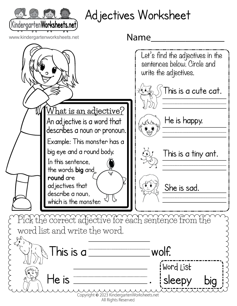 EnglishGrow: English worksheets for kids
