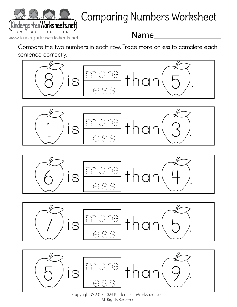 comparing-numbers-on-a-number-line-worksheet