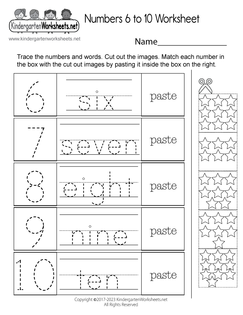 Kindergarten Numbers Worksheet - Free Kindergarten Math Worksheet  math worksheets, learning, worksheets for teachers, alphabet worksheets, and printable worksheets Numbers For Kindergarten Worksheets 1035 x 800