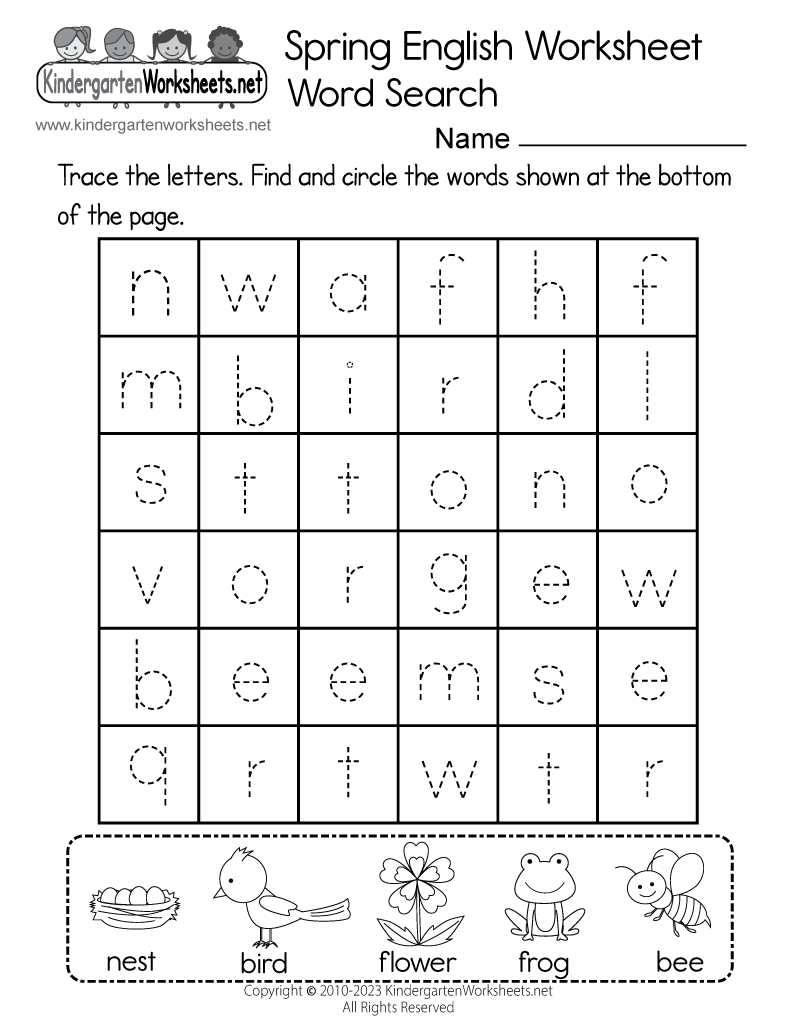 free-worksheets-for-kindergarteners