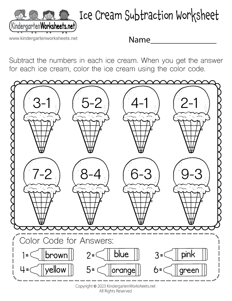 Free Printable Kindergarten Math Worksheets