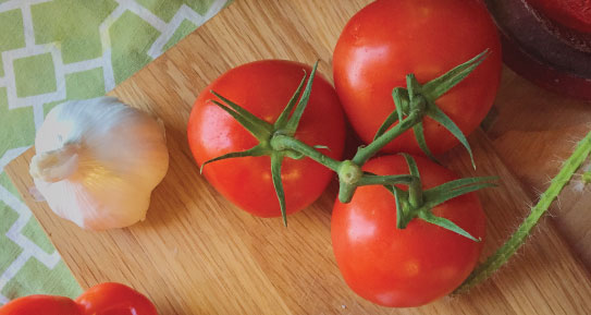 Photo of vegetables that are part of a balanced diet.