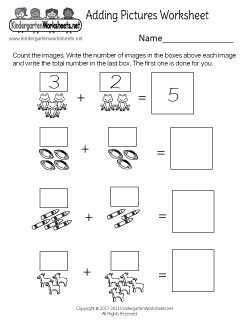 Adding Pictures Worksheet