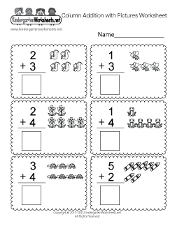 Math Addition Worksheet