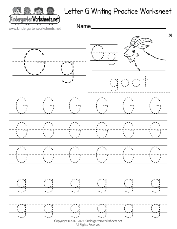 free kindergarten writing worksheets learning to write