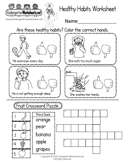 Free Kindergarten Learning Worksheets - Printable and Online