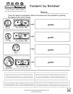 Presidents' Day Worksheet