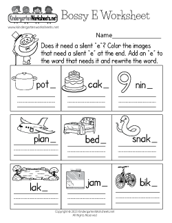 Teach child how to read: Phonics For Kids Worksheets