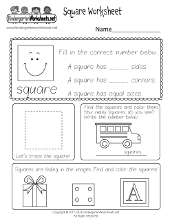 Square Worksheet