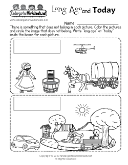 Free Kindergarten Social Studies Worksheets - Learning ...