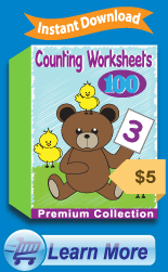 Premium Counting Worksheets Collection