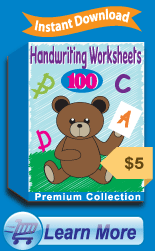 Premium Handwriting Worksheets Collection