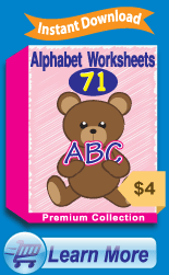 Premium Alphabet Worksheets Collection