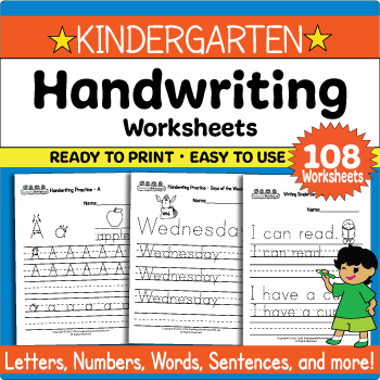 Premium Handwriting Worksheets Collection