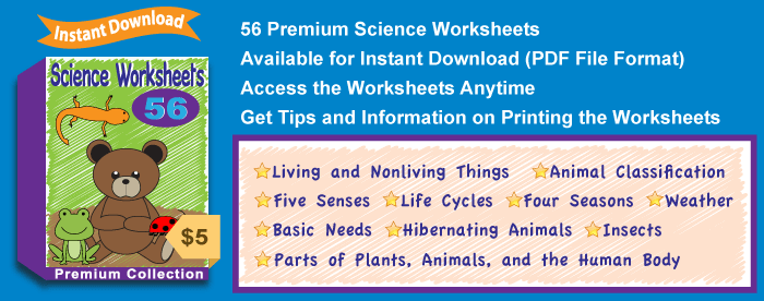 Premium Science Worksheets Collection Details