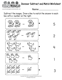 Subtracting Worksheet