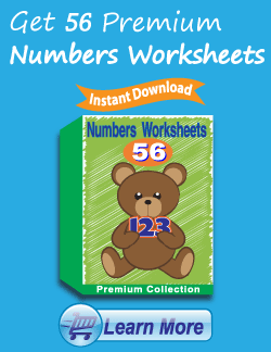 Get the Premium Numbers Worksheets Package