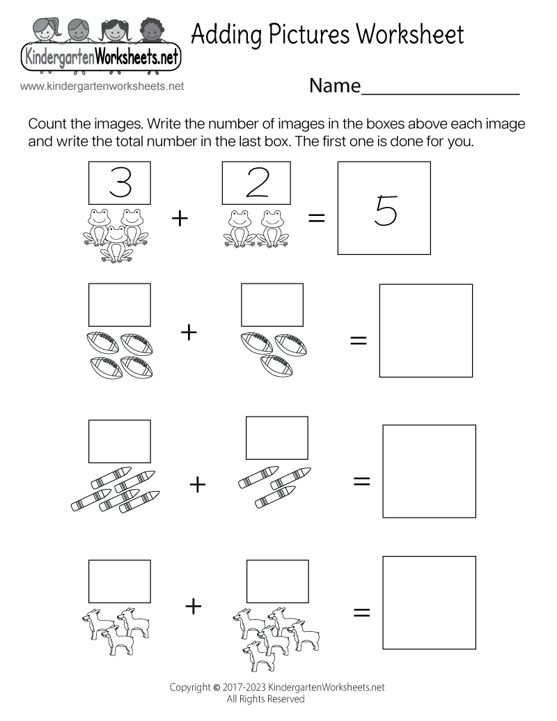 adding worksheet printable