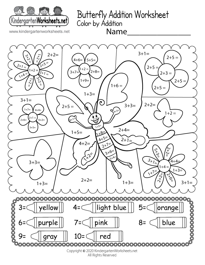 color-by-number-addition-worksheets-kindergarten-worksheets-for