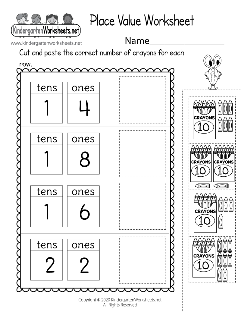 Tens And Ones Worksheet For Ukg 1st Grade Place Value - vrogue.co