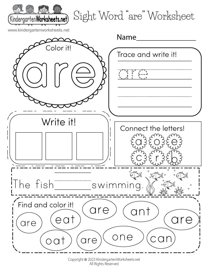 sight-word-are-worksheet-free-kindergarten-english-worksheet-for-kids